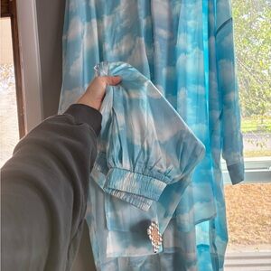 Dressed in LALA - Satin Playsuit in Manifesting Magic